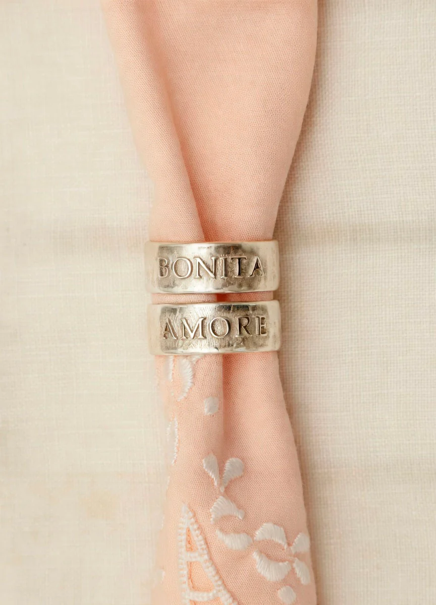 Anillo Banda Bonita Plata - Image 3