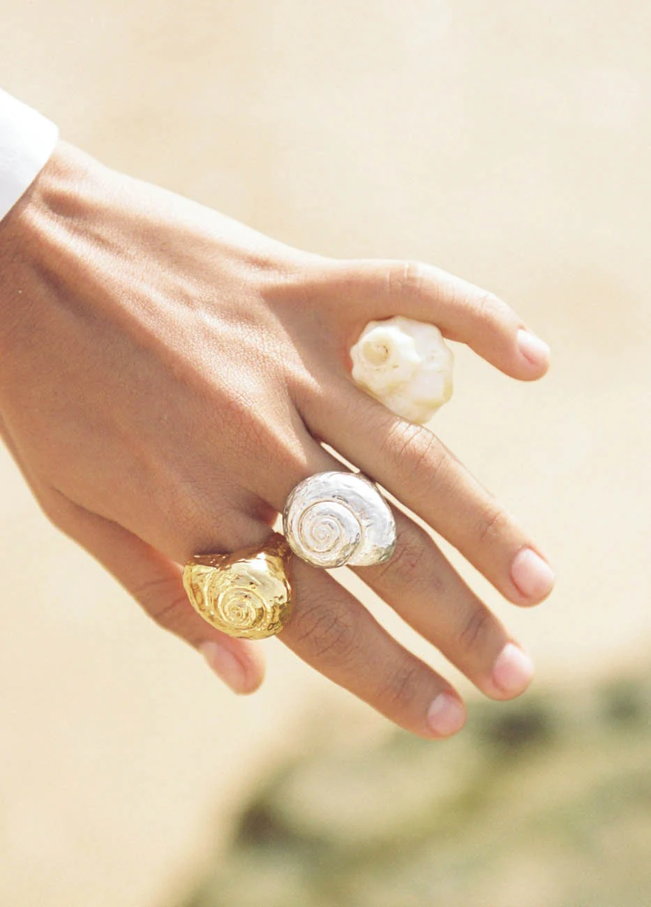 Anillo Caracola Oro Macizo - Image 2