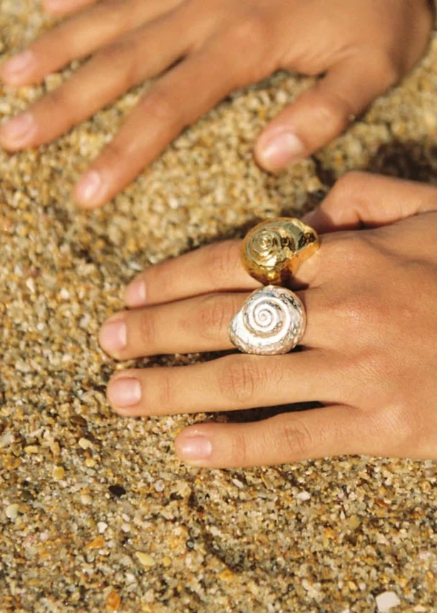 Anillo Caracola Oro Macizo - Image 4