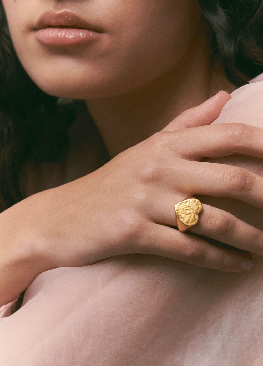 Anillo Cupido Oro Macizo - Image 2