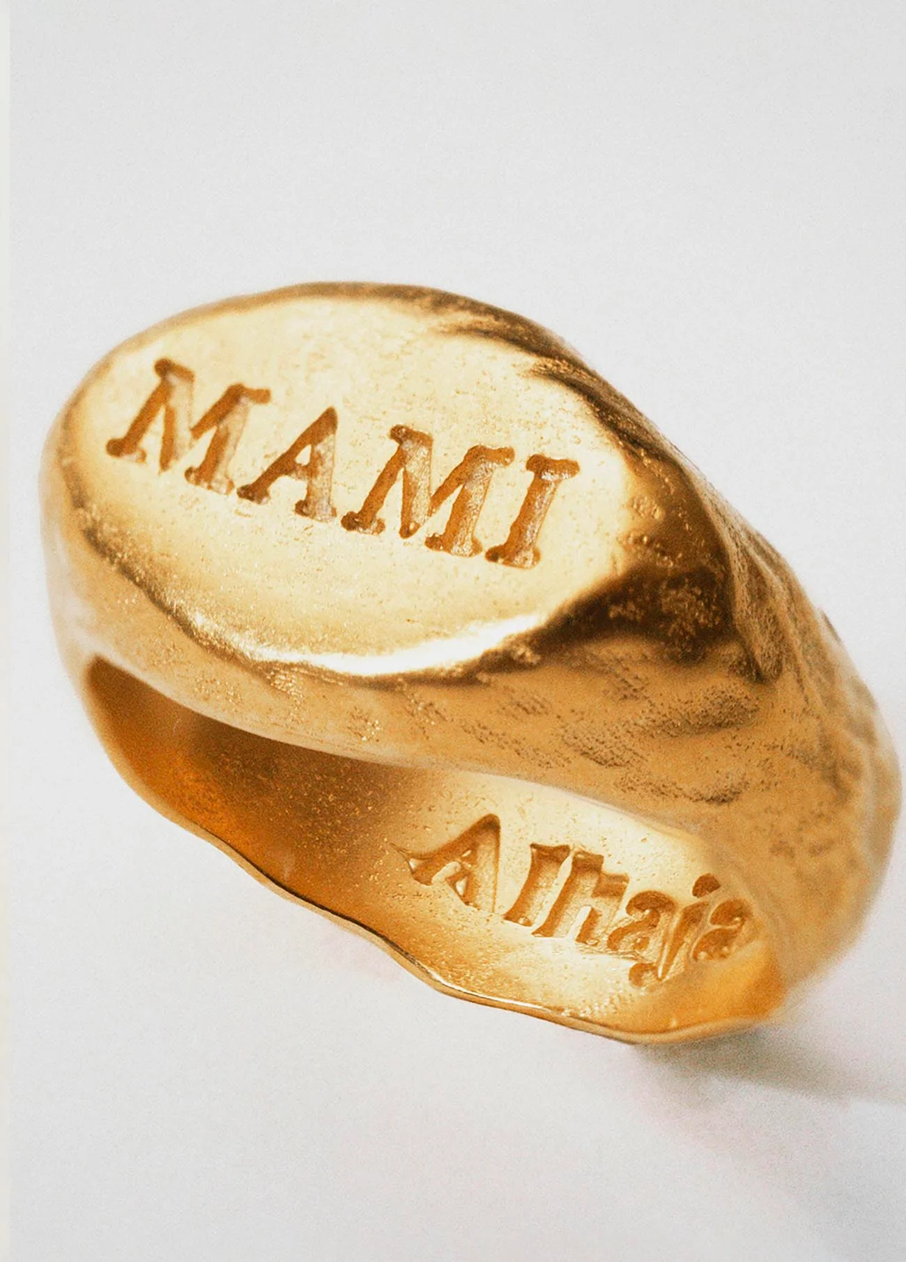 Anillo Sello Mami Oro - Image 3