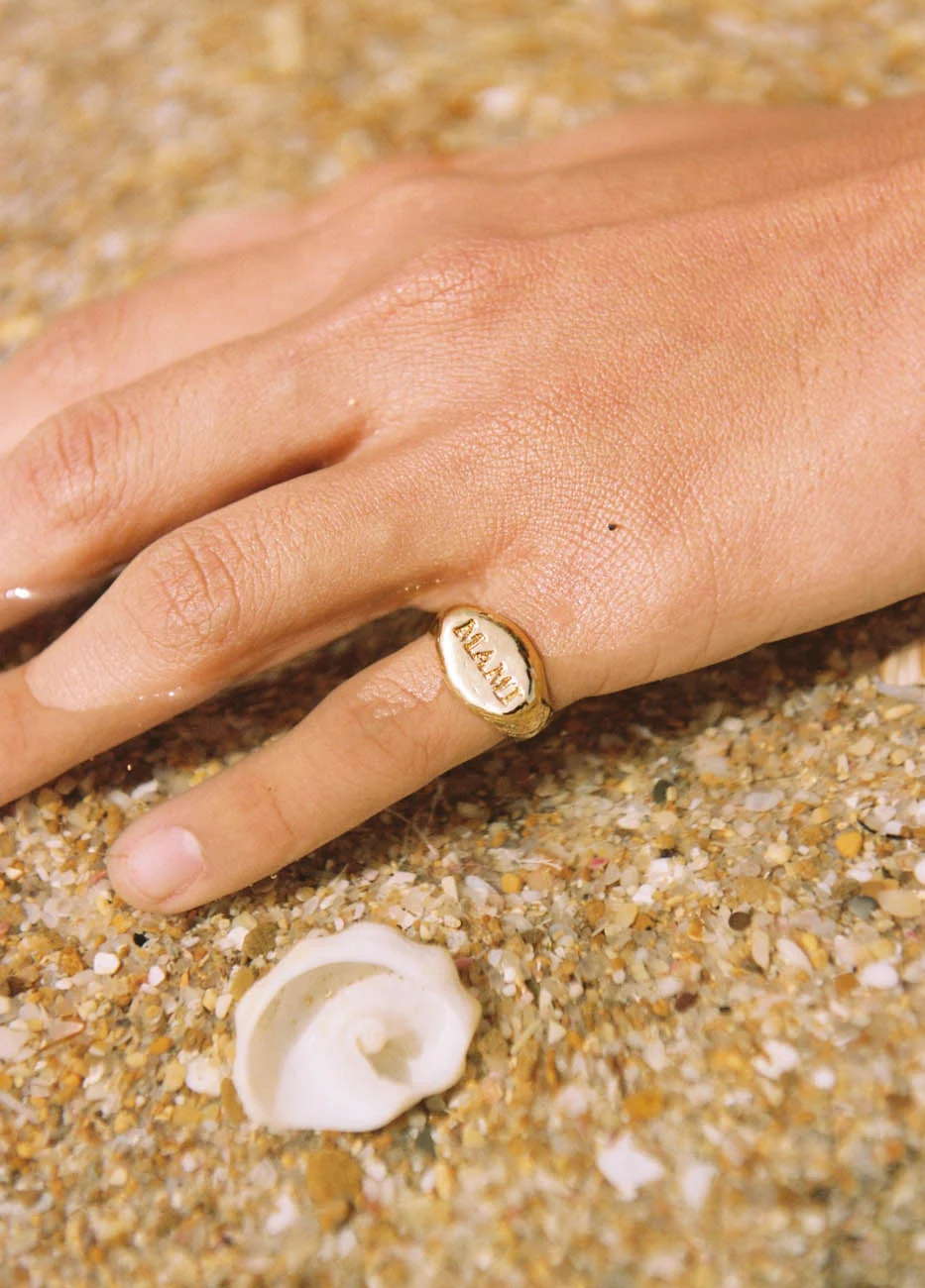 Anillo Sello Mami Oro - Image 4