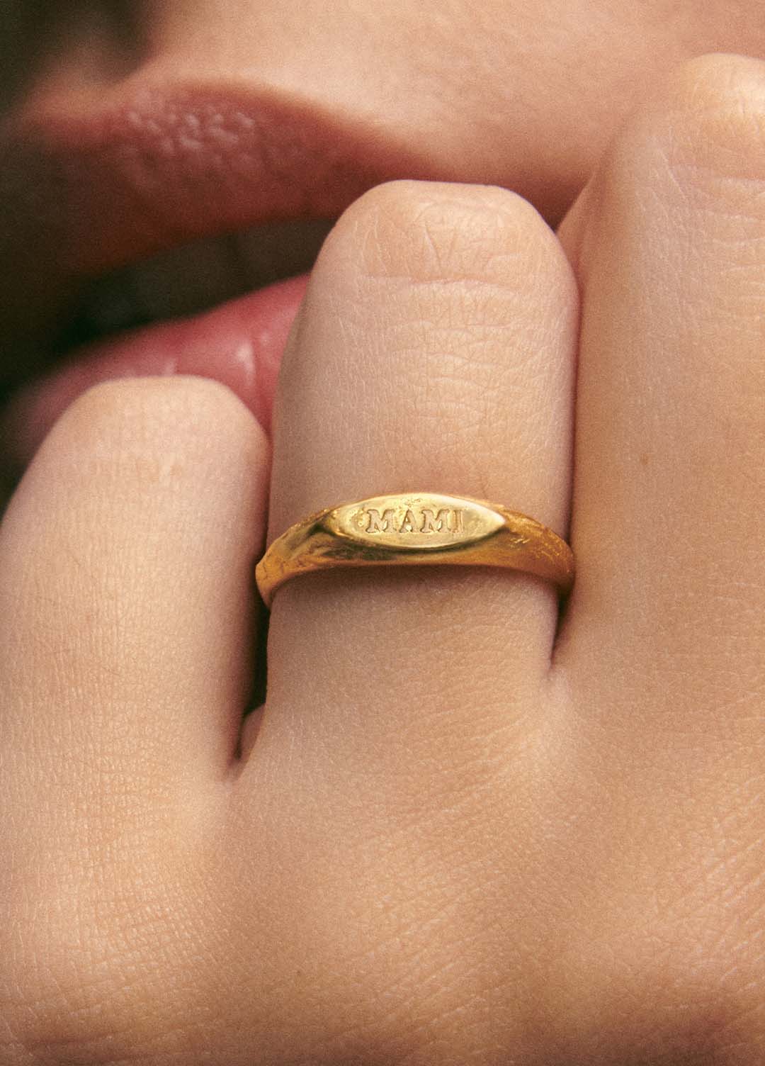 Anillo Mini Mami Oro - Image 2
