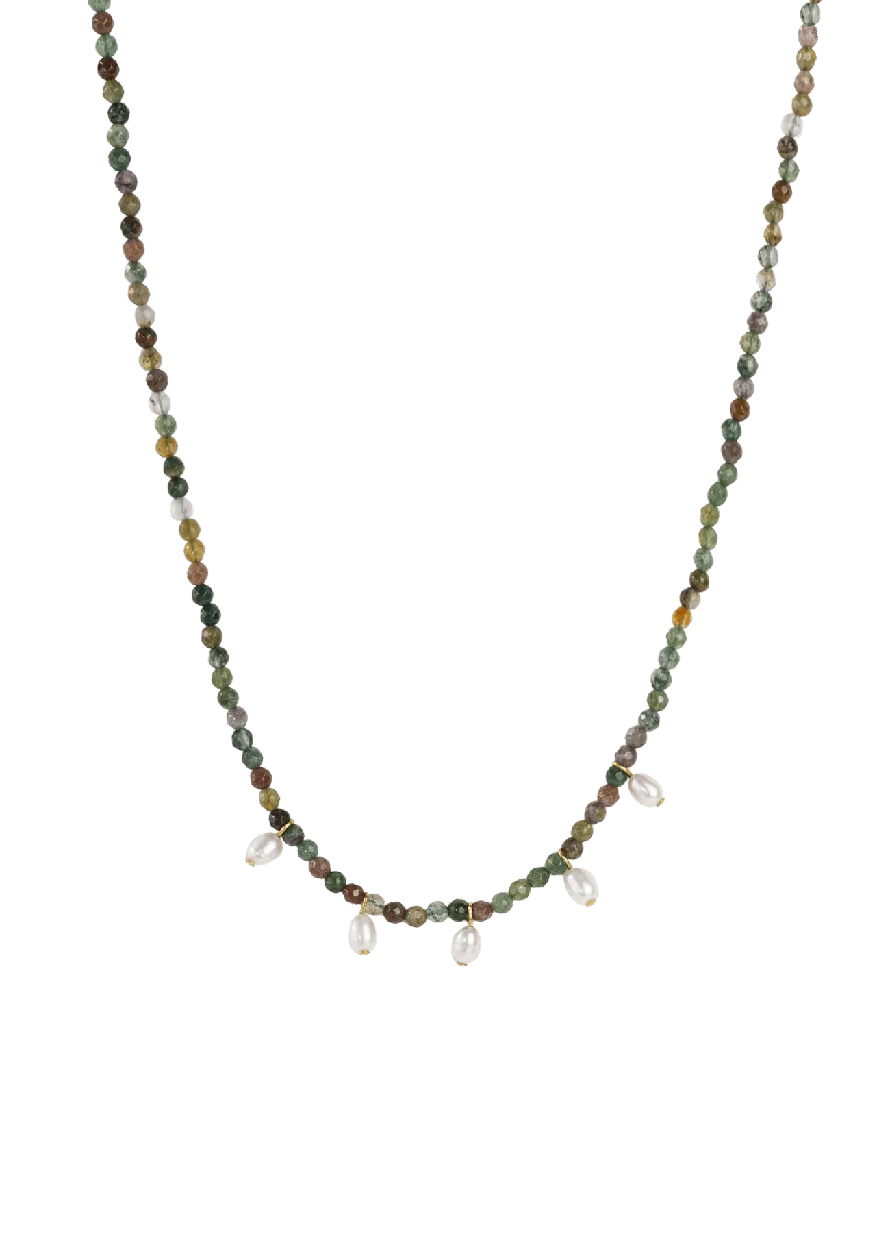Choker Pearly Agata
