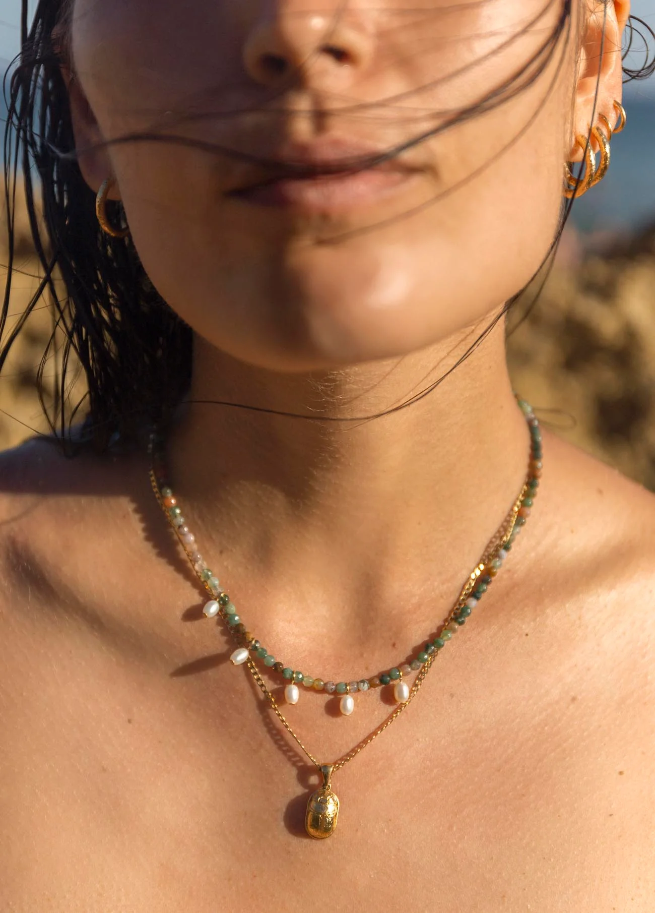 Choker Pearly Agata - Image 2