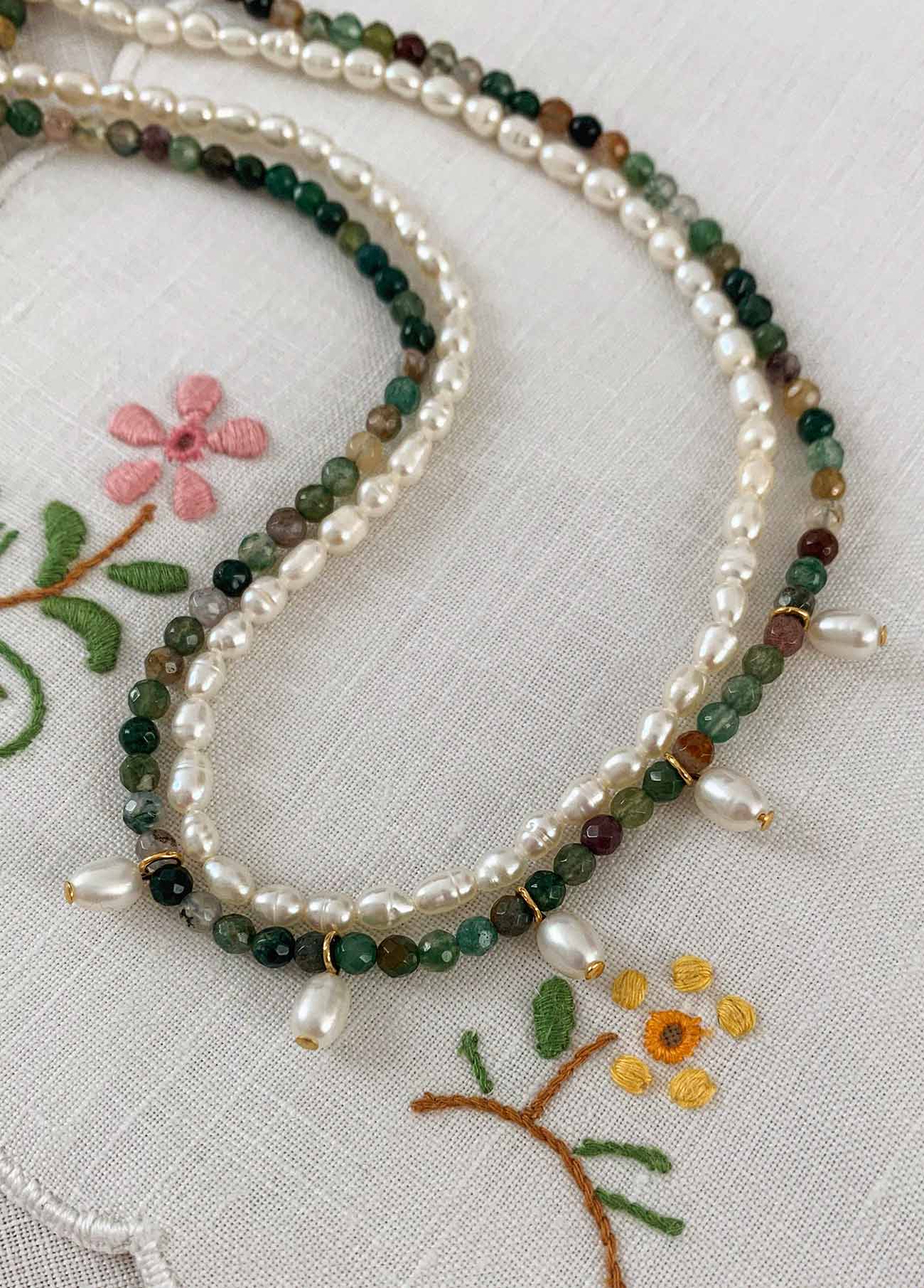 Choker Pearly Agata - Image 3