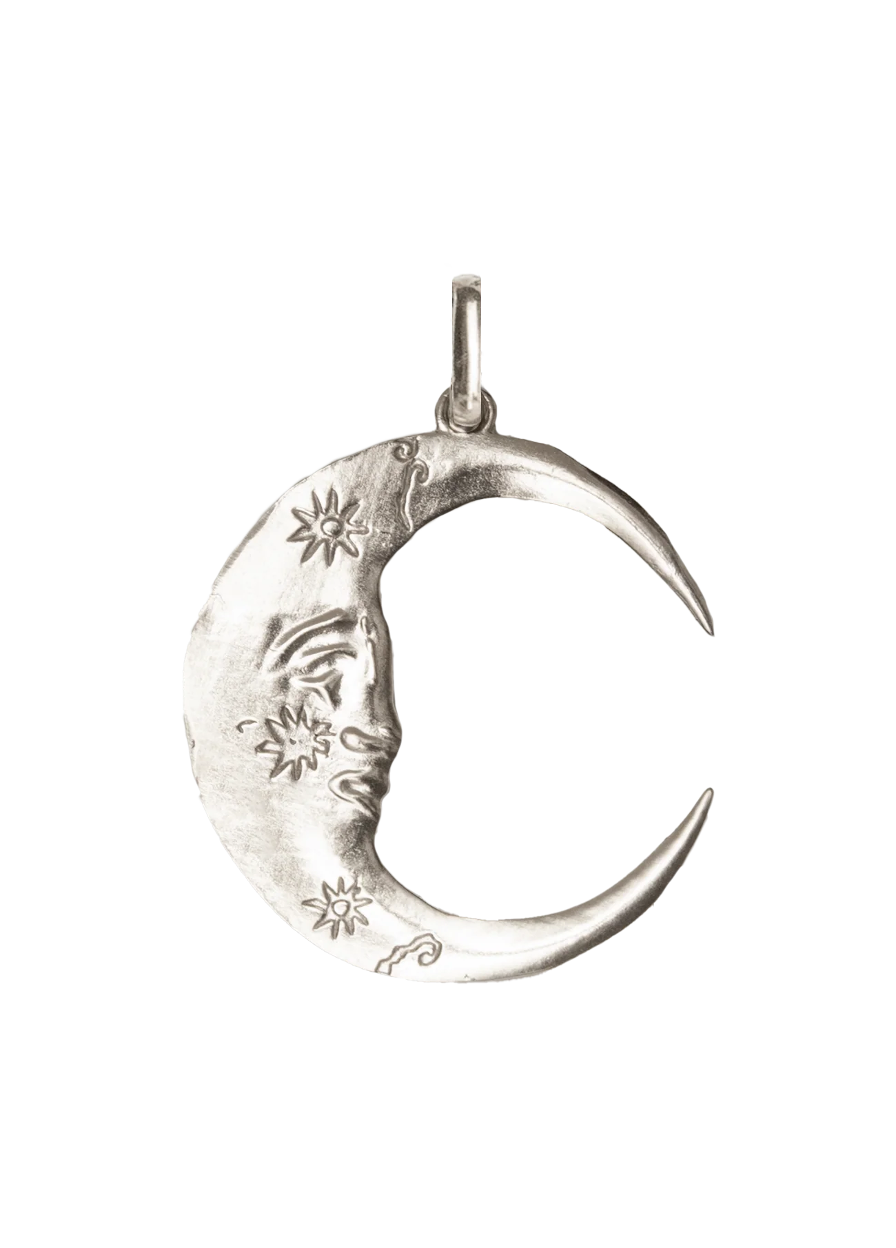 Colgante Luna Plata