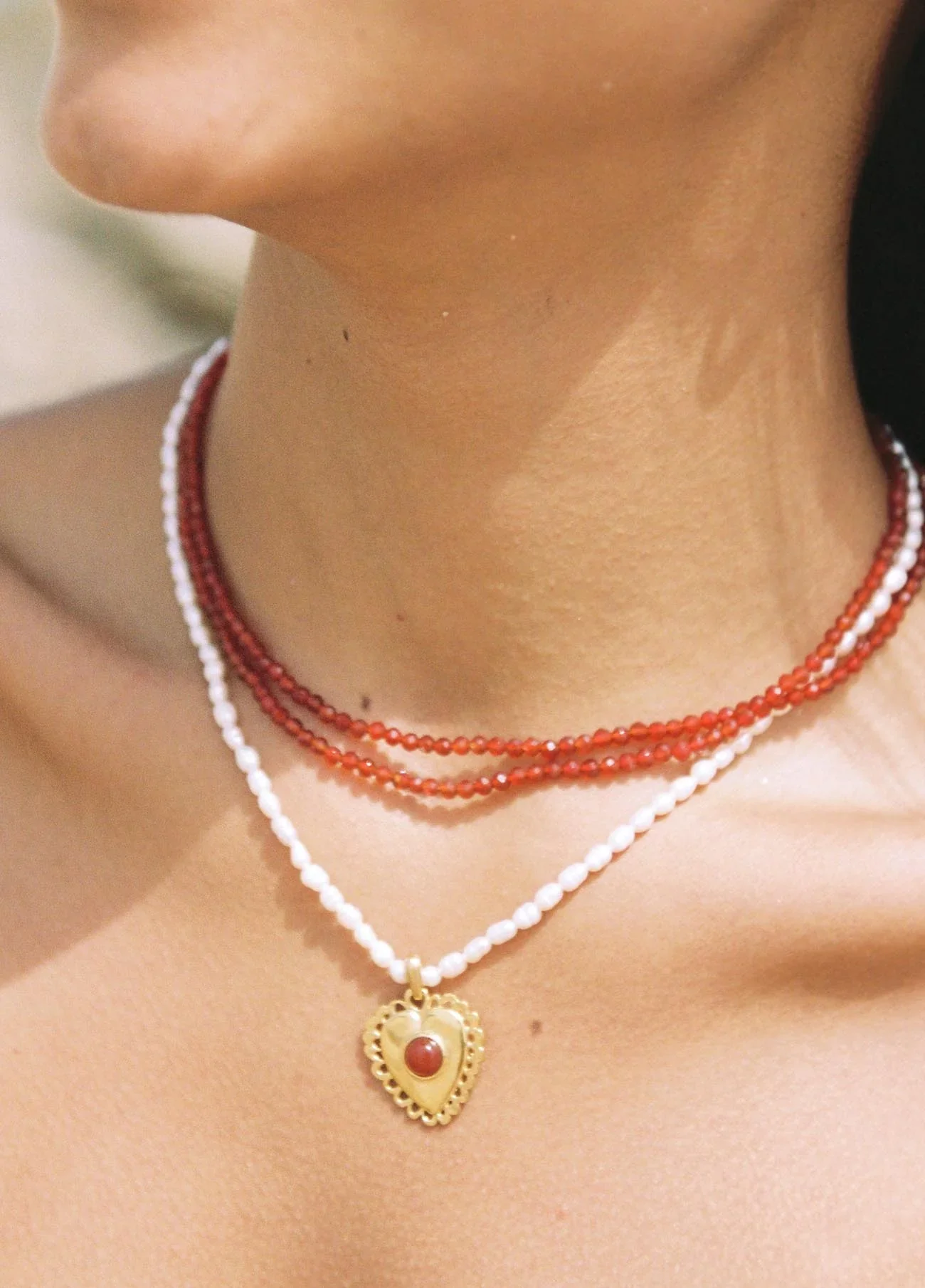 Collar Corazon Lolita Pearls - Image 2