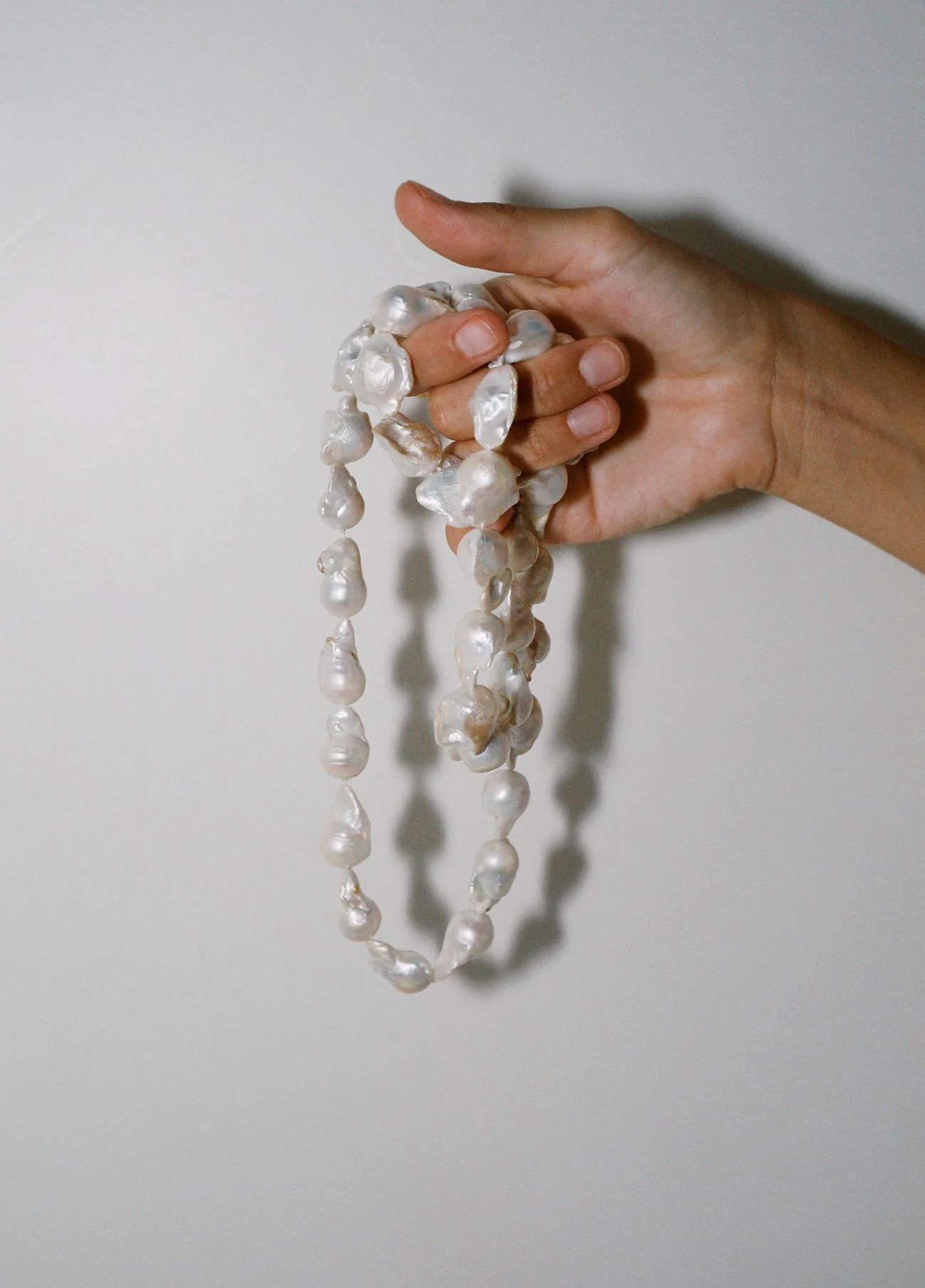 Collar Josefina Pearls Oro Macizo - Image 5